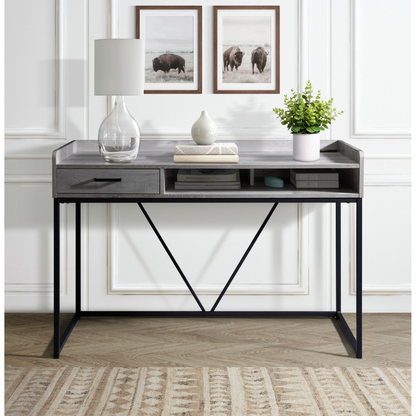 Preston Desk - Grey (6629947474016)