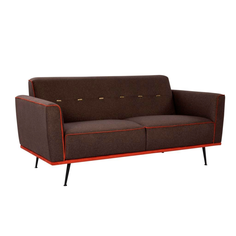 Bolzano Blissful Dark Brown Sofa (6645528264800)