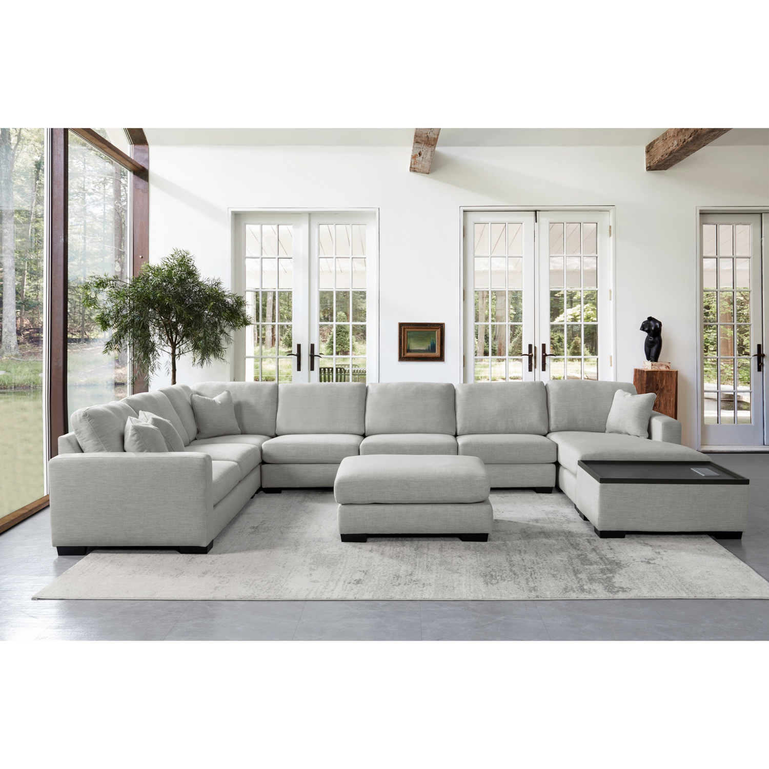 Scott Oat Double-End Layout Sectional Set