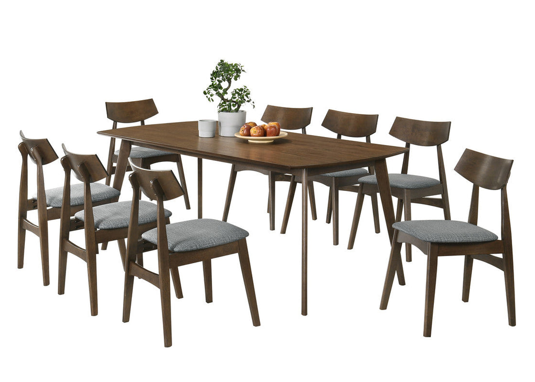 Megan marco brown dining table-8 seater set