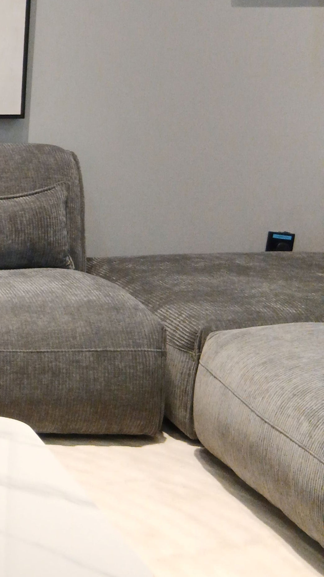 AlDana black Ottoman