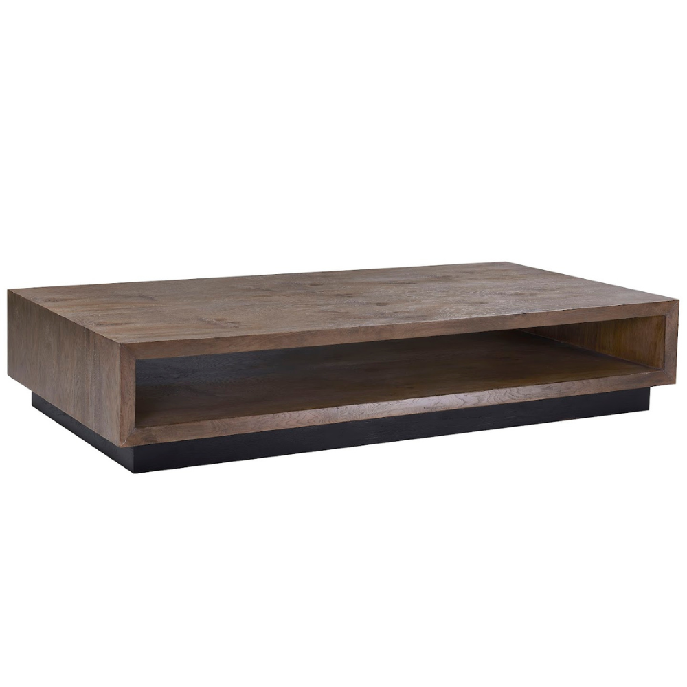Oak Wood Coffee TABLE (8785170366785)