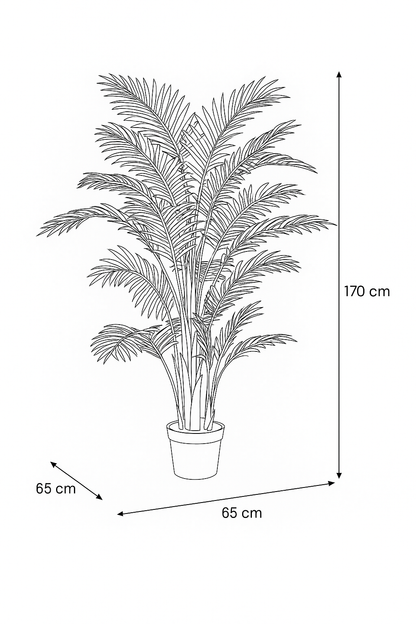 Artificial Hawaii Palm 170CM Indoor