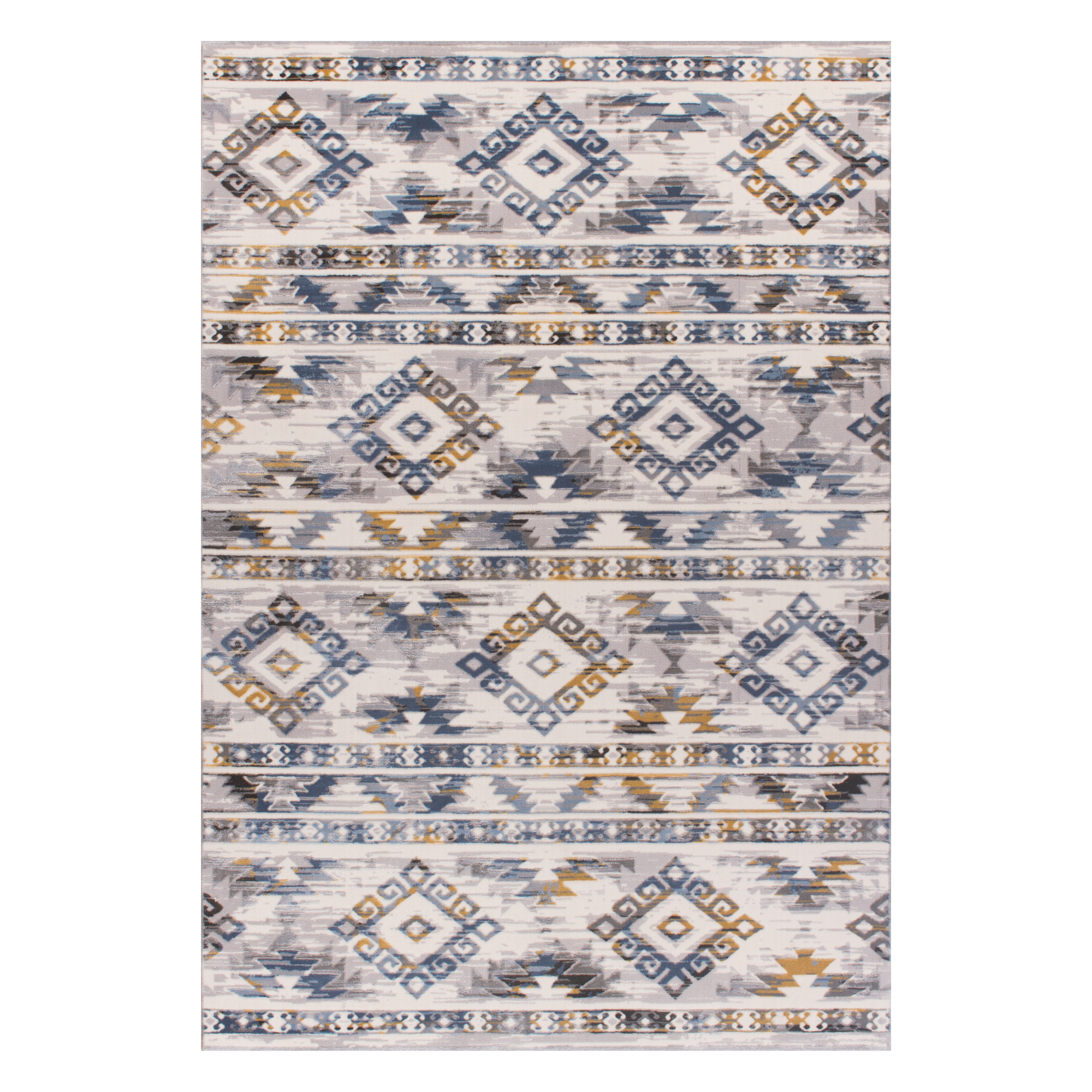 white and blue rug | سجاد ابيض وازرق (8785267523905)