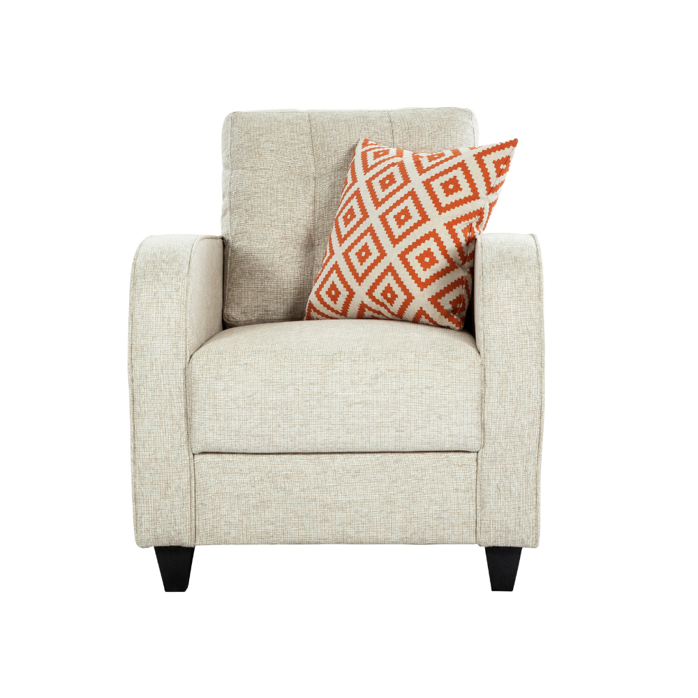 Fullerton Fantasy Beige Chair (6645529608288)