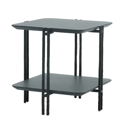 Roots Bullet Grey End Table (6536683225184)