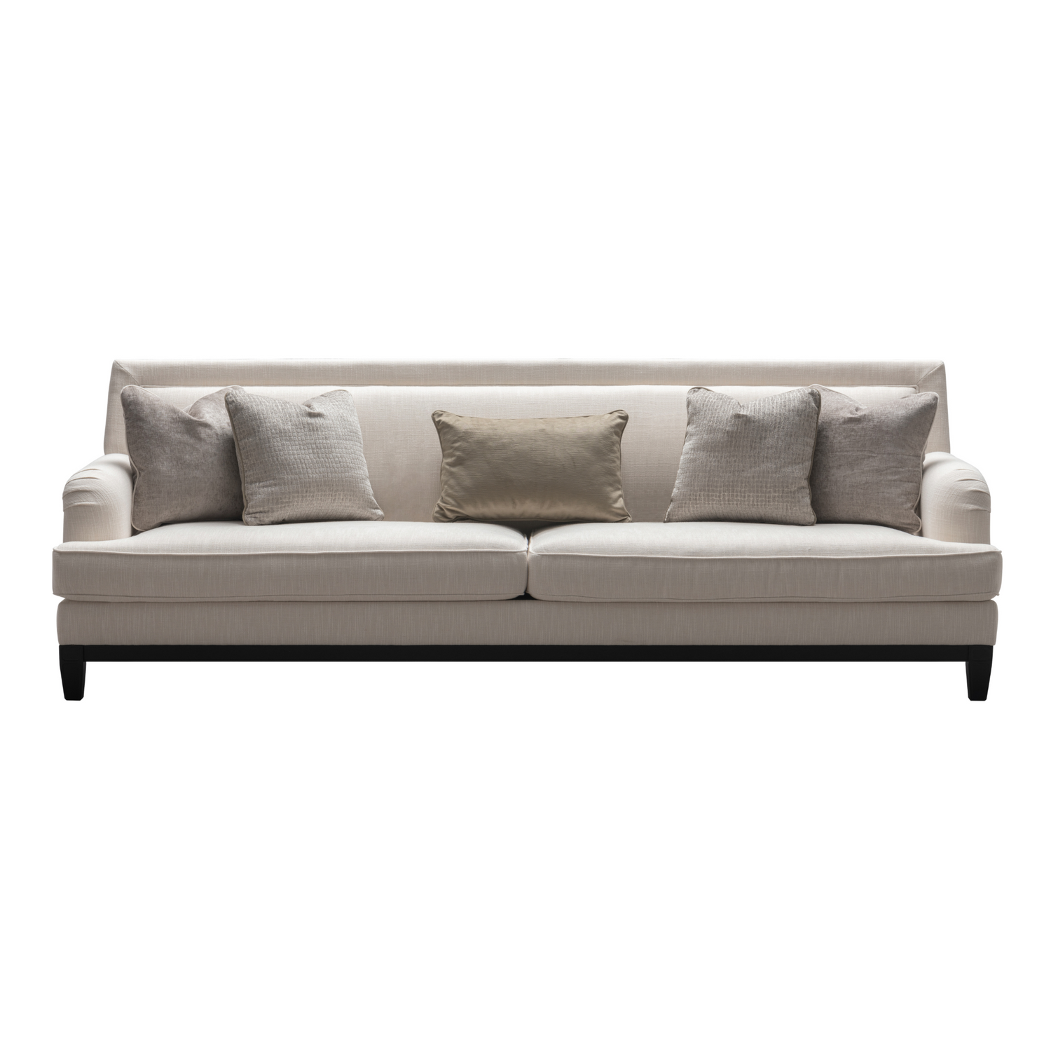 Romanian Key Beige 5 Seater Sofa