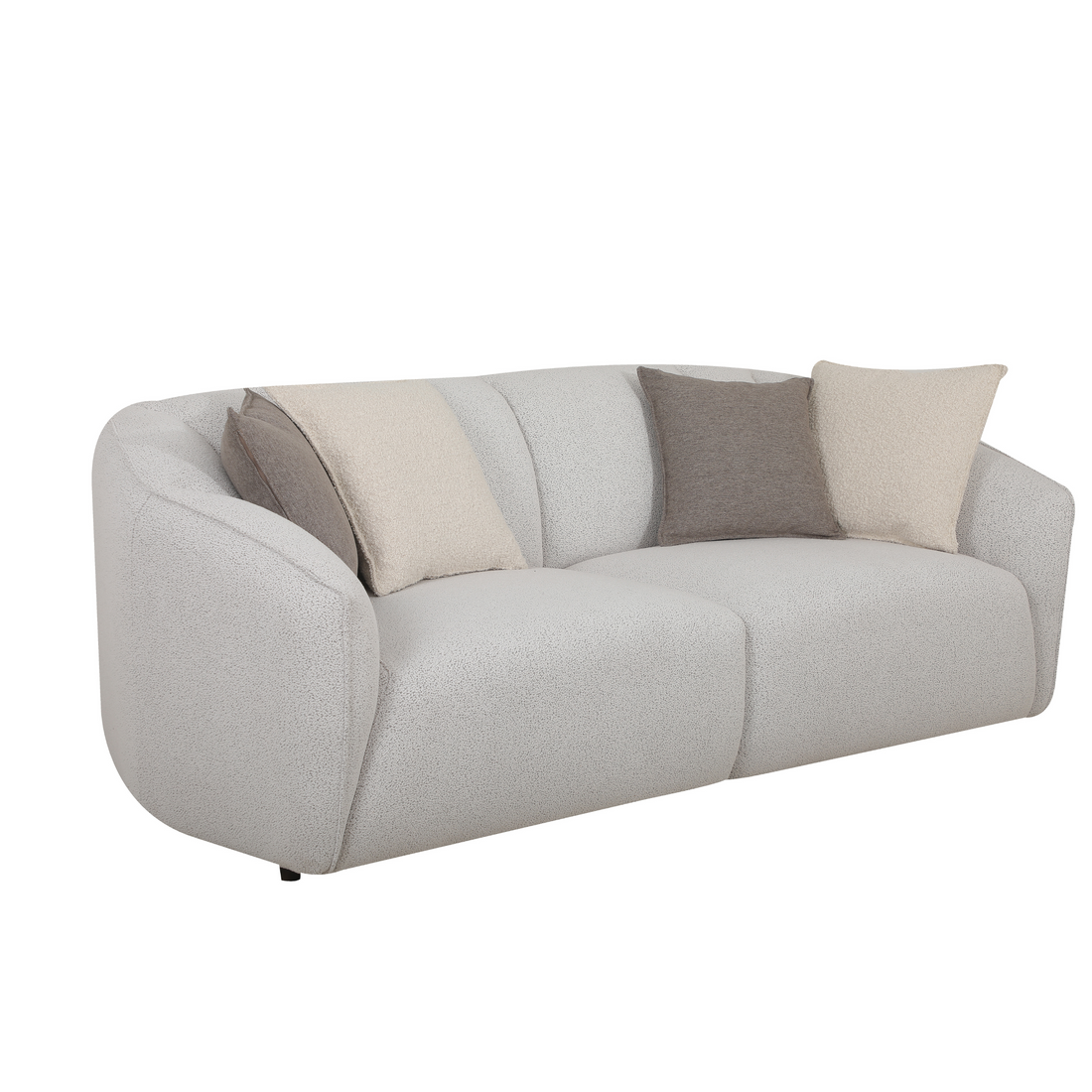 Dario Silver Grey Sectional