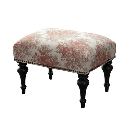 Pastel Pattern Small Ottoman