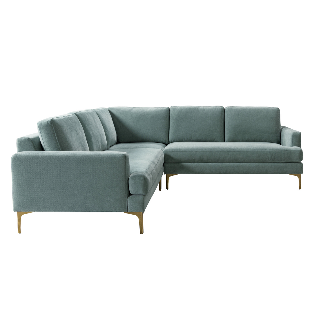 The Grey &amp; Gold Sectional