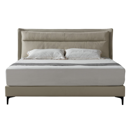 Bedtime Bliss Beige King Bed (King/Queen)