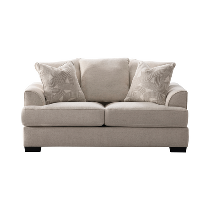 Harvey Cream living Room Set + FREE RUG