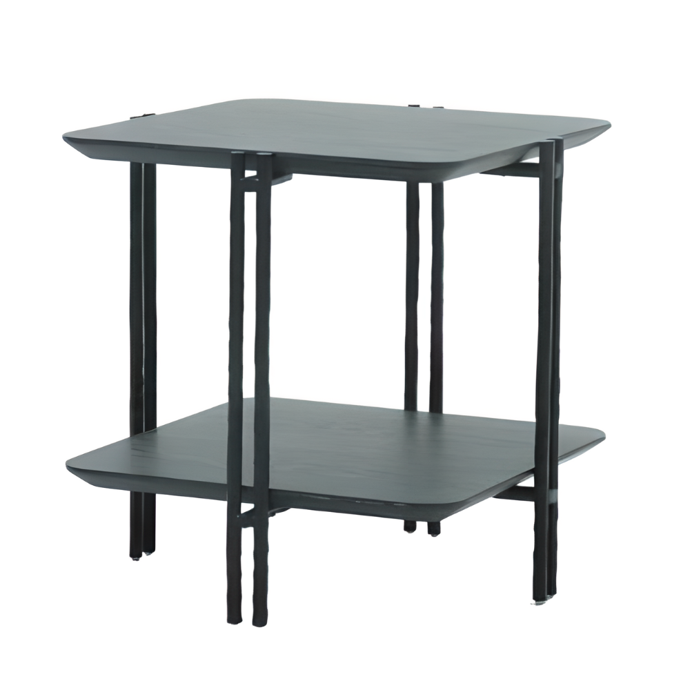 Roots Bullet Grey End Table (8785145954625)