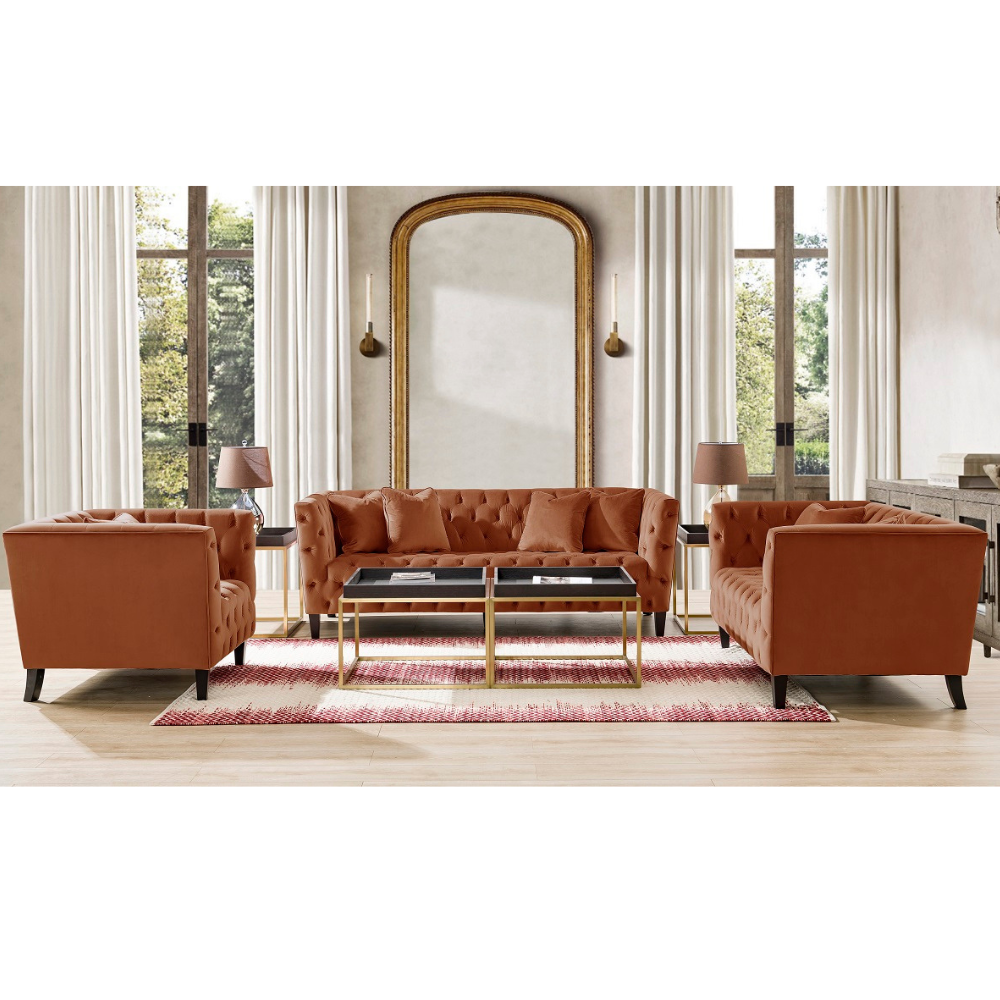 Tuft 3 Seater Sofa (218cm)