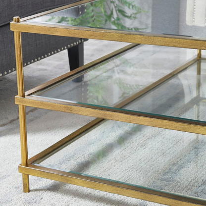 Gold Foil finish Coffee TABLE