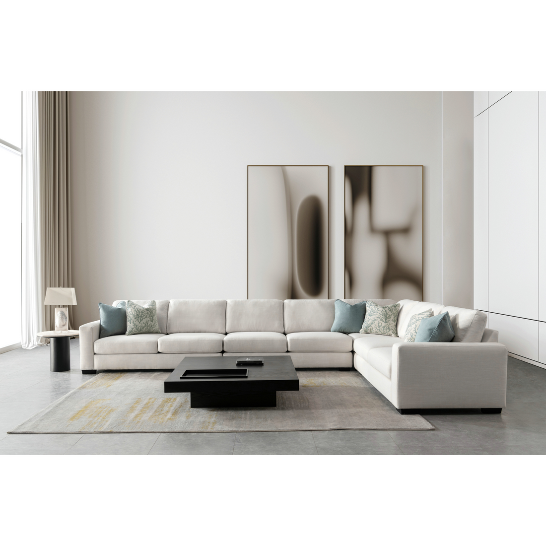 Watford Beige Sectional