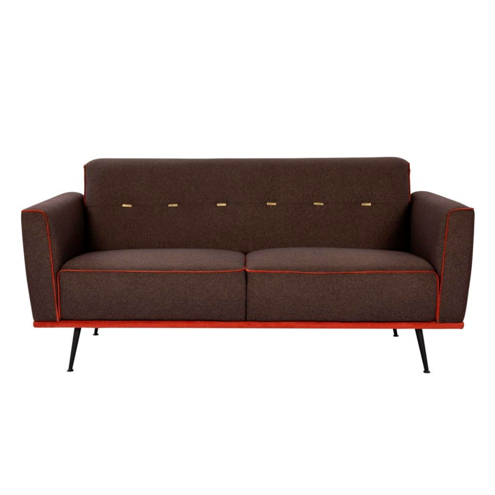 Bolzano Blissful Dark Brown Sofa (6645528264800)