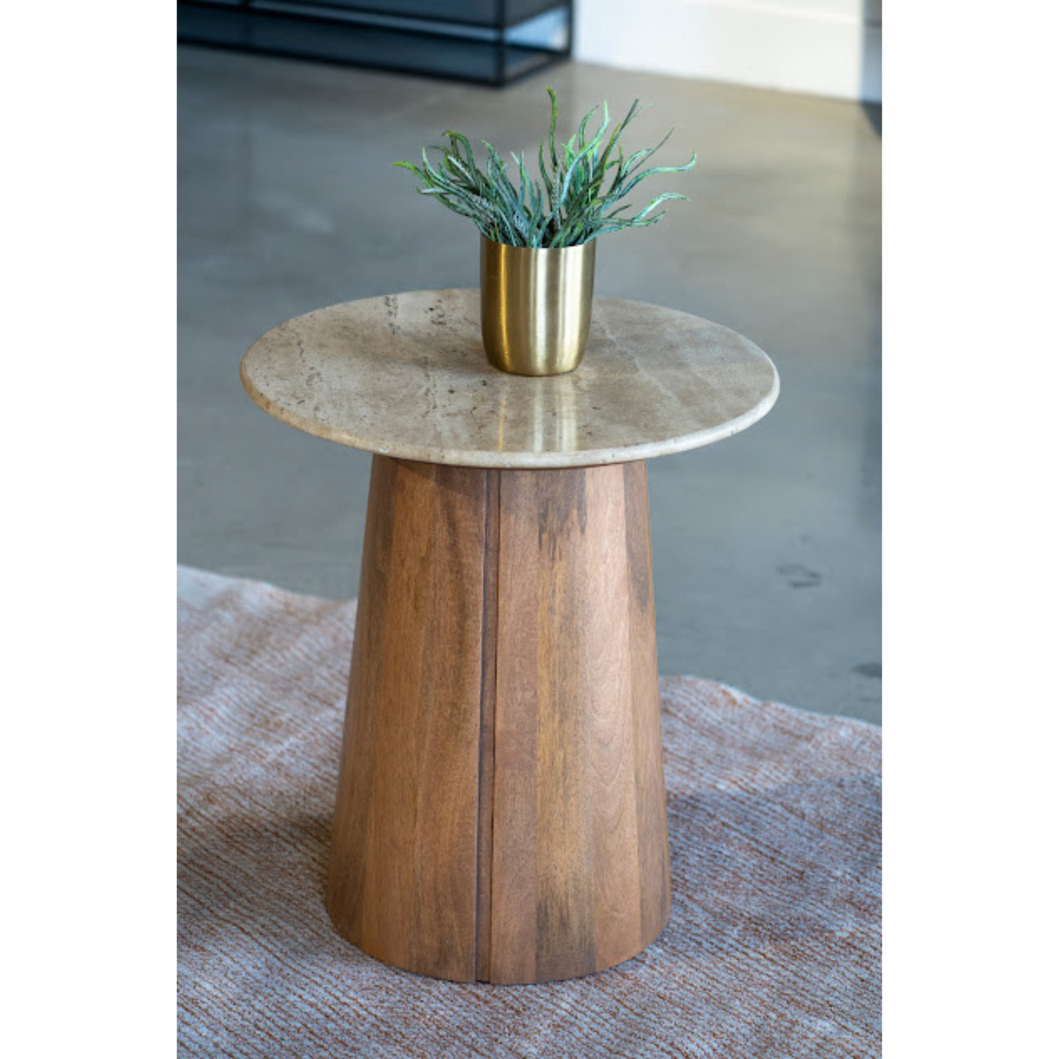 Milav Round Side Table