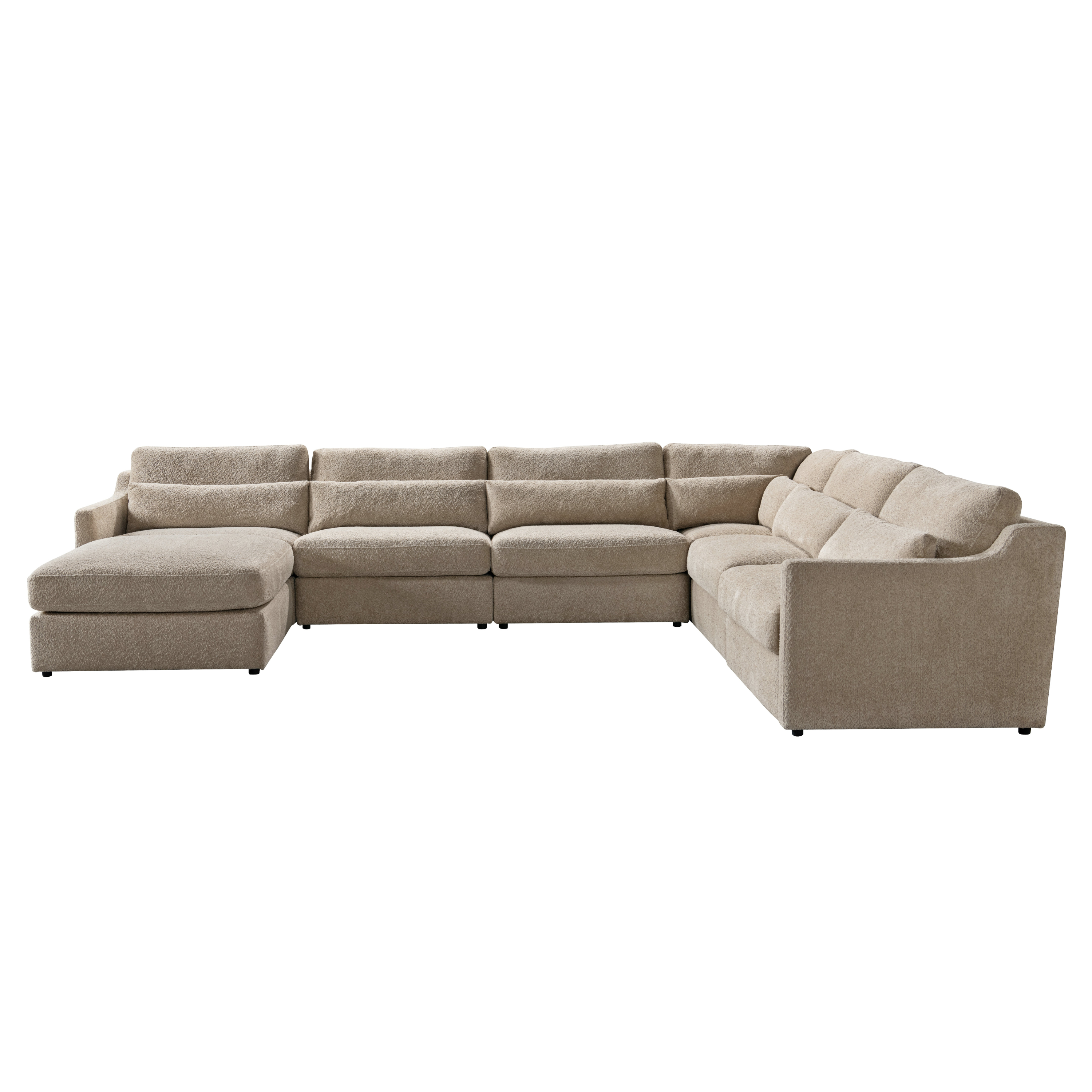 Loft Living Camel Sectional