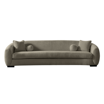 Boucle 4 seater sofa