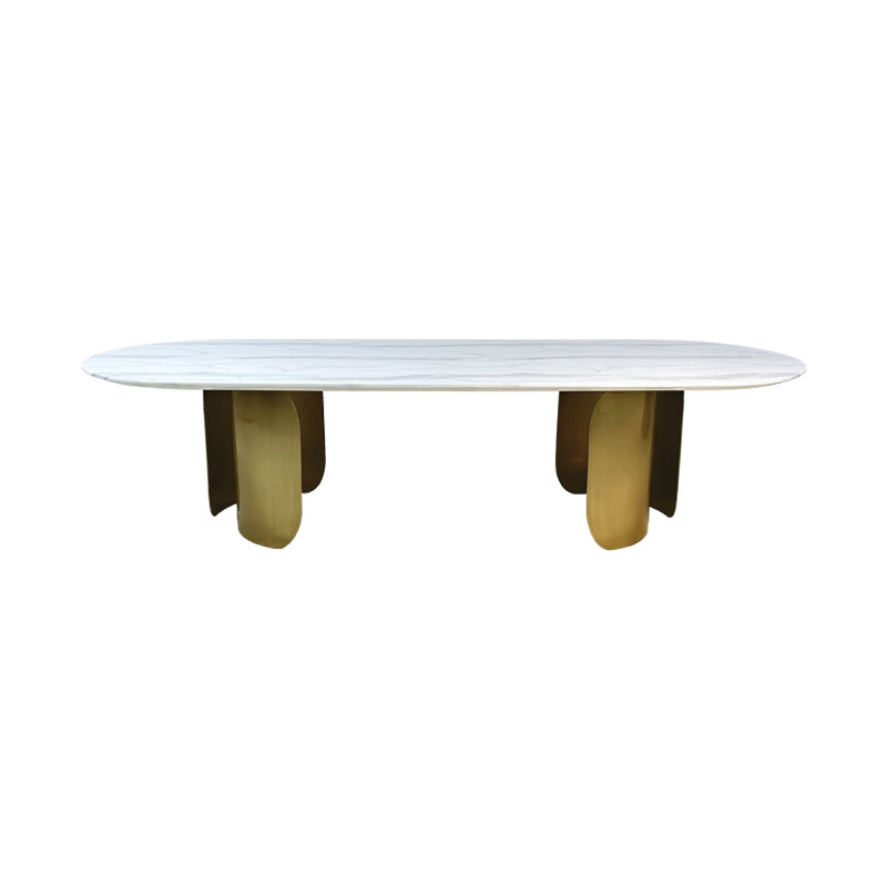 Oval Marble Dining Table