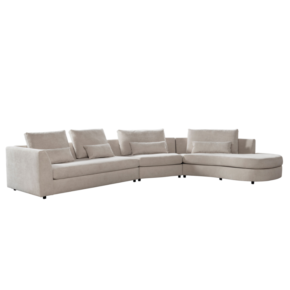 Reem Beige Sectional