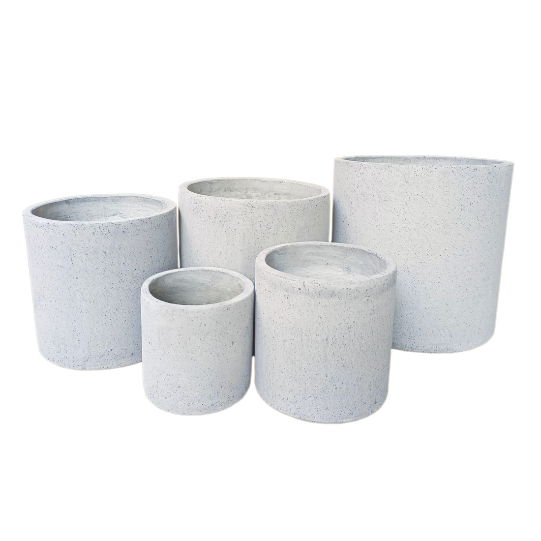 Coal Grey Terrazzo Indoor/Ourdoor Plant Pot By Roots30W*30D*30H.