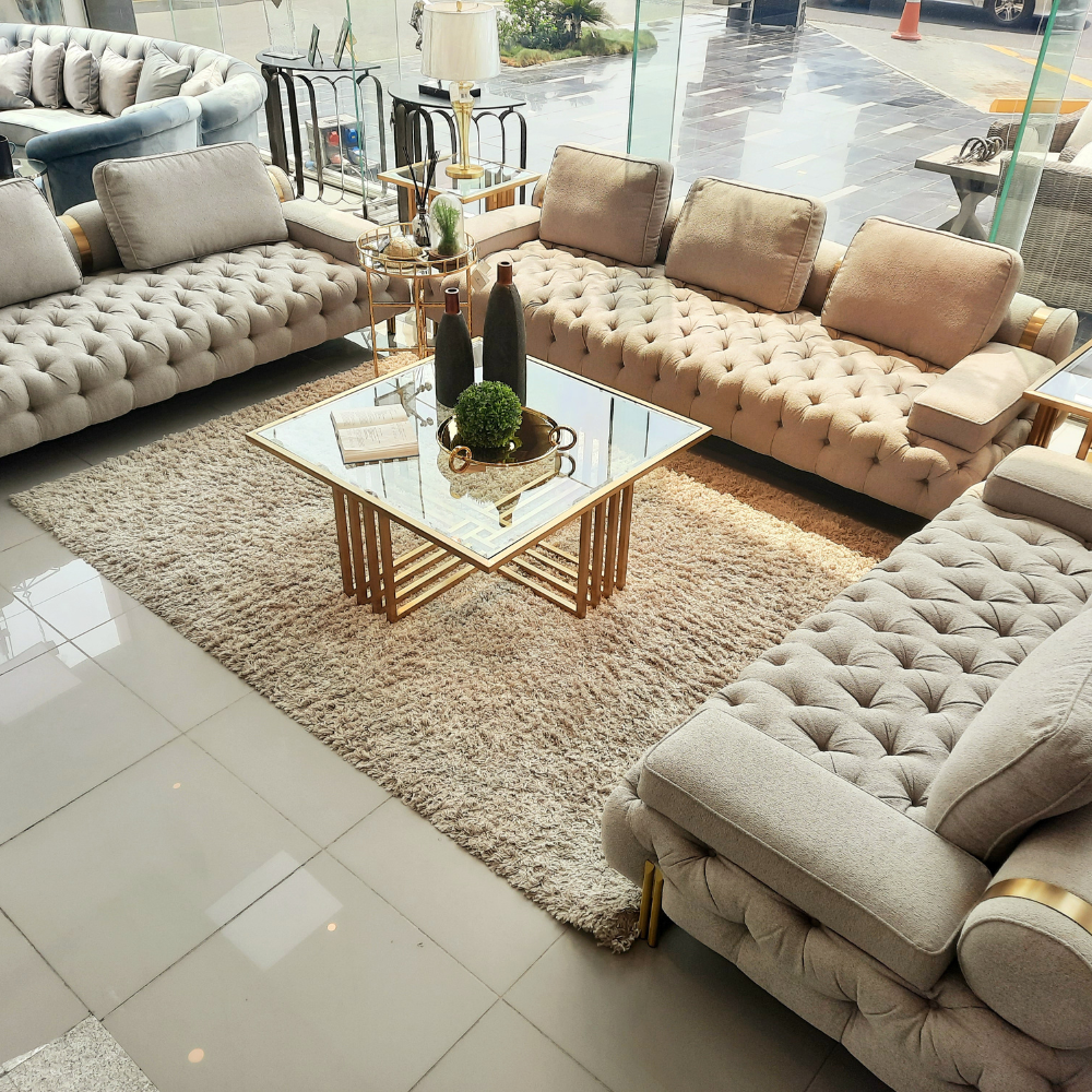 Golden Brushed Coffee Table