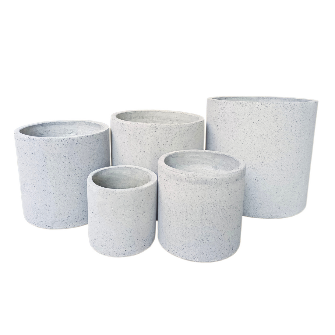 Coal Grey Terrazzo Indoor/Ourdoor Plant Pot By Roots35W*35D*35H.