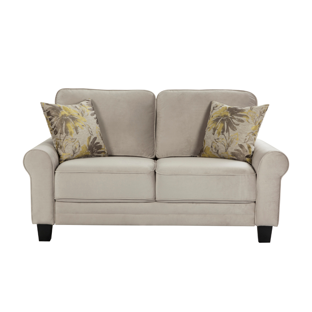 Claremont Carefree Beige Loveseat (6645529313376)