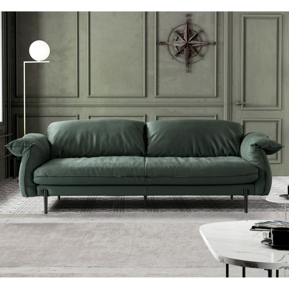 Azzam Green Sofa (6623750946912)