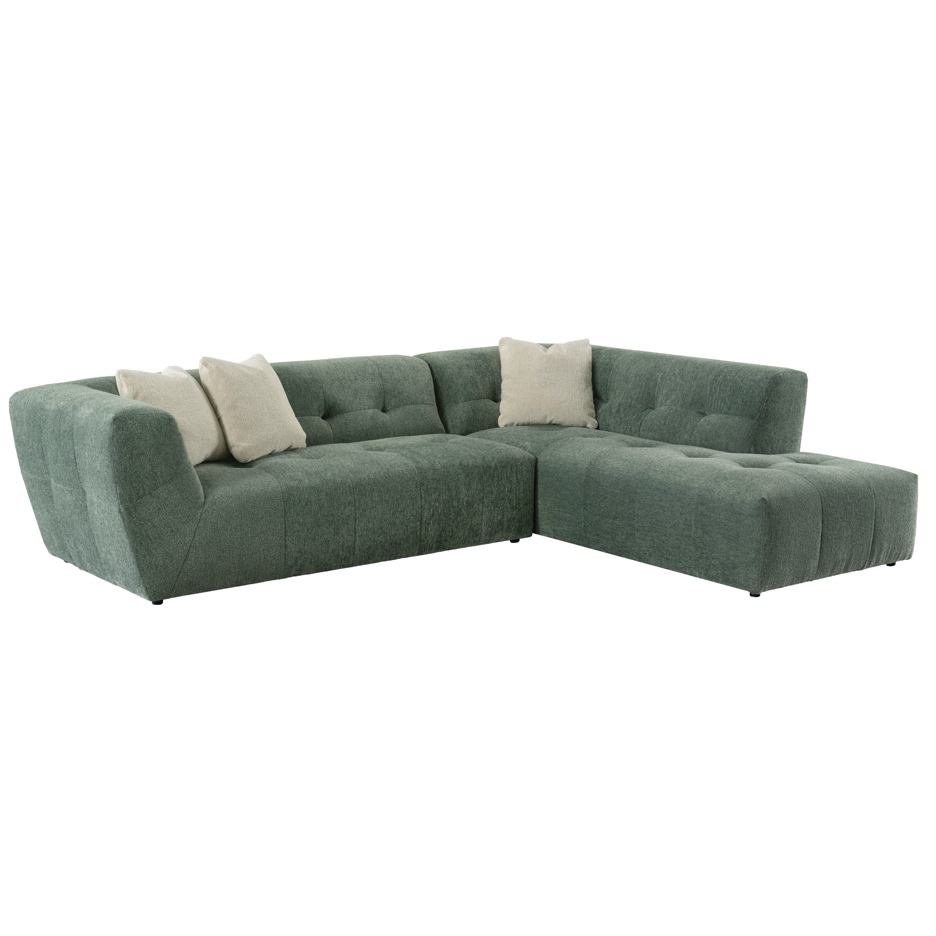 Leo Green Sectional W286