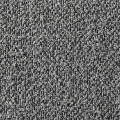 Ahad Grey Boucle 4 Seater Sofa