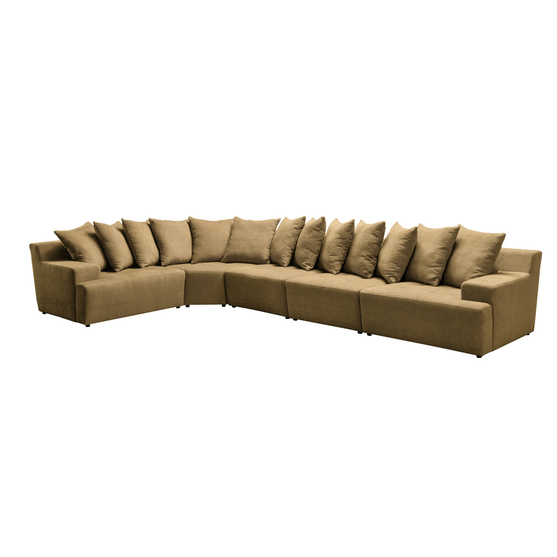 Daniela Mustard Yellow Sectional