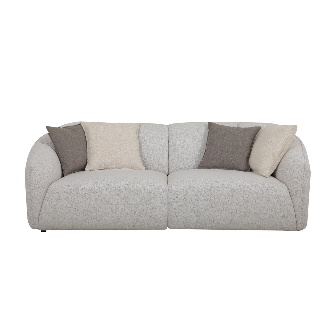 Dario Silver Grey Sectional