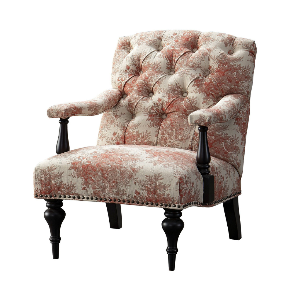 Pastel Pattern Accent Chair (8782114947393)