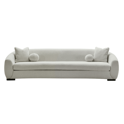 Boucle 4 seater sofa