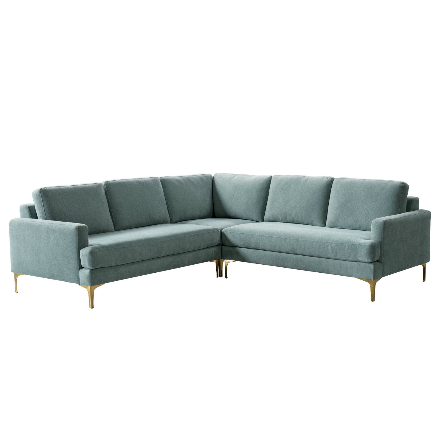 The Grey &amp; Gold Sectional