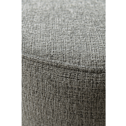 Cream Boucle Ottoman W40Xh45Cm