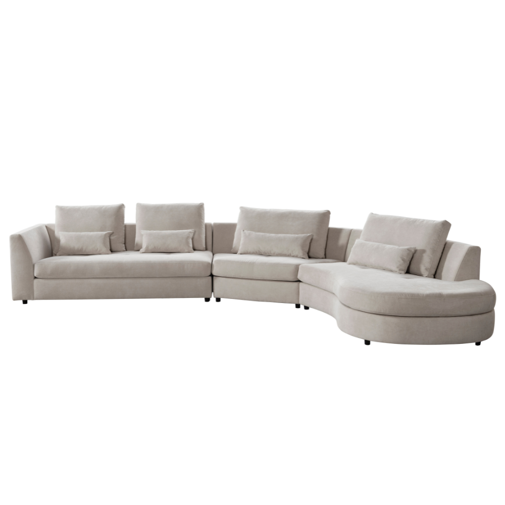 Reem Beige Sectional