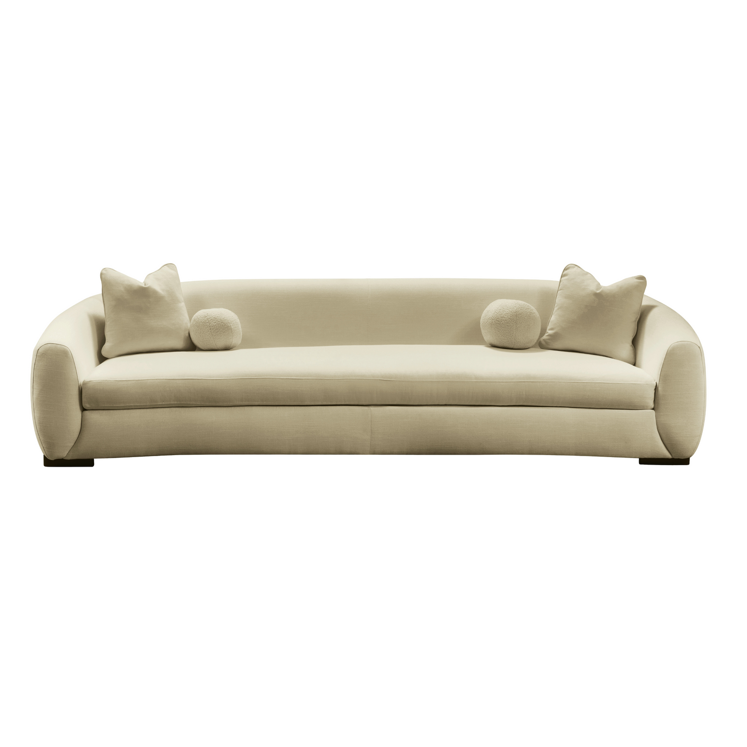 Boucle Linen grey 4 seater