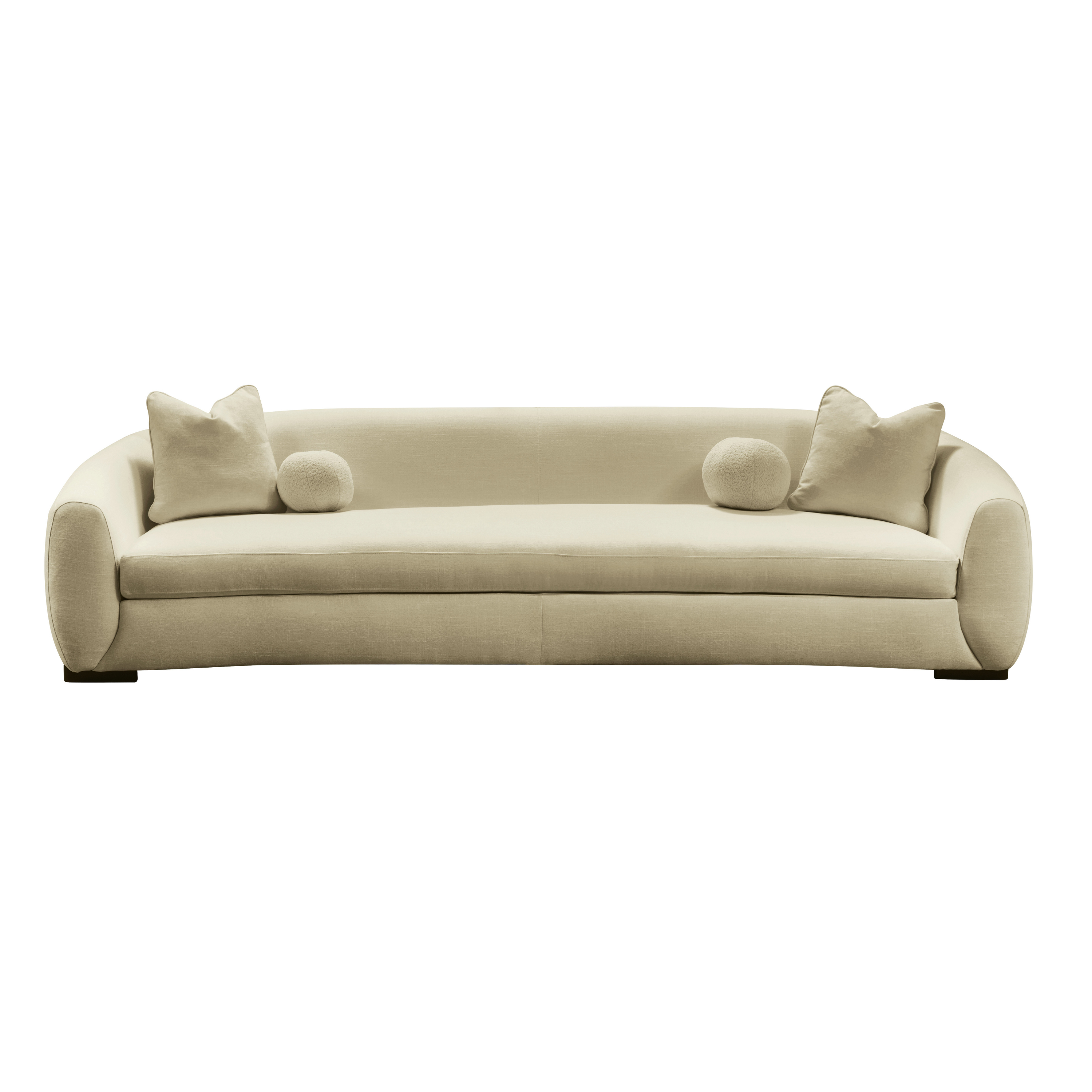 Boucle Linen grey 4 seater