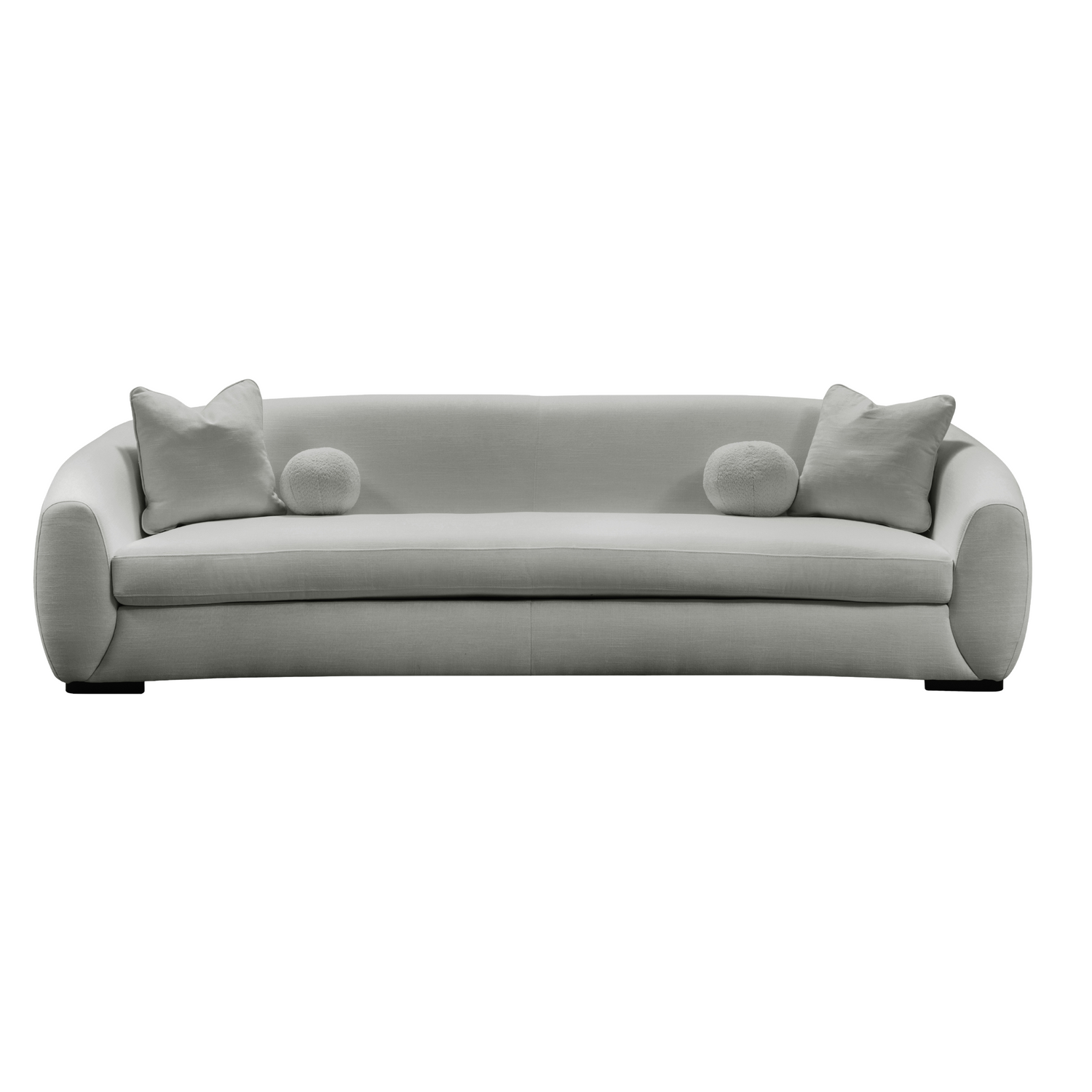 Boucle Linen grey 4 seater