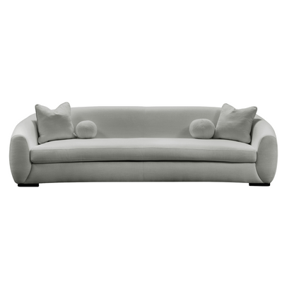 Boucle Linen grey 4 seater