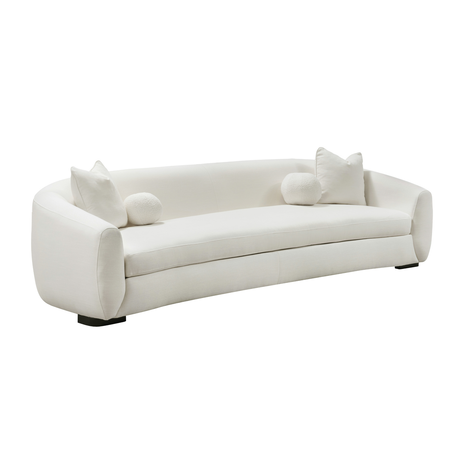 Boucle Linen grey 4 seater