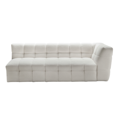 Timeless Classic Cream Right Arm Facing Sofa