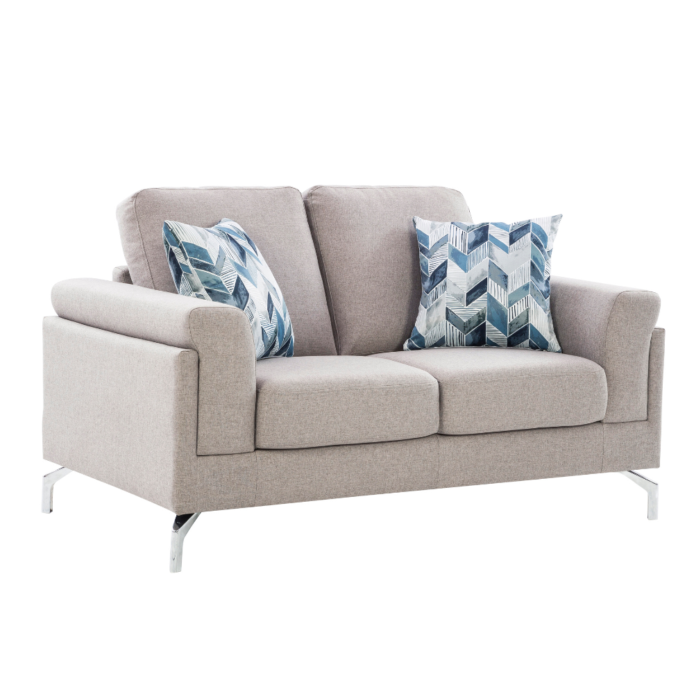 Scottsdale Tan Loveseat (6639463235680)