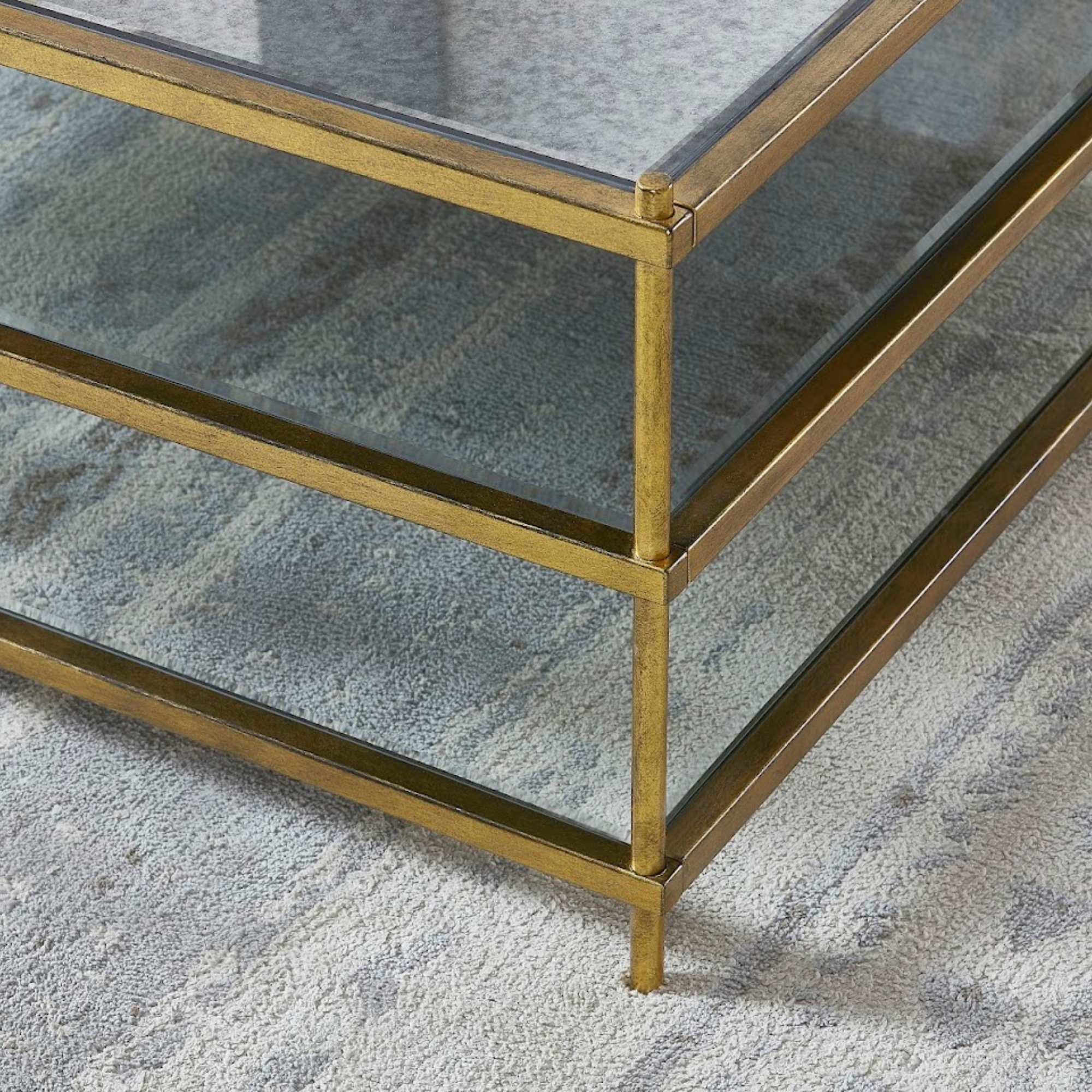 Gold Foil finish Coffee TABLE