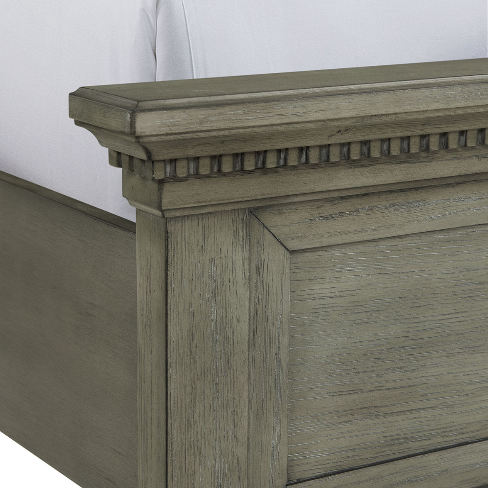 Crawford Grey King Bedroom Set