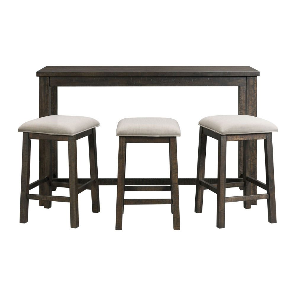 Stone Occasional Bar Table Single Pack (Table + Three Stools) (8785085464897)